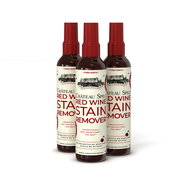 Chateau Spill Red Wine Stain Remover 4oz Bottle 3 Pack The Hate