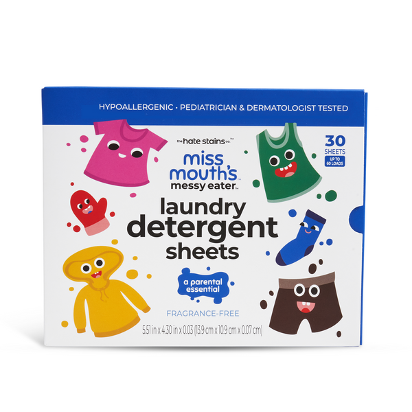 Miss Mouth's Laundry detergent sheets – The Hate Stains Co.