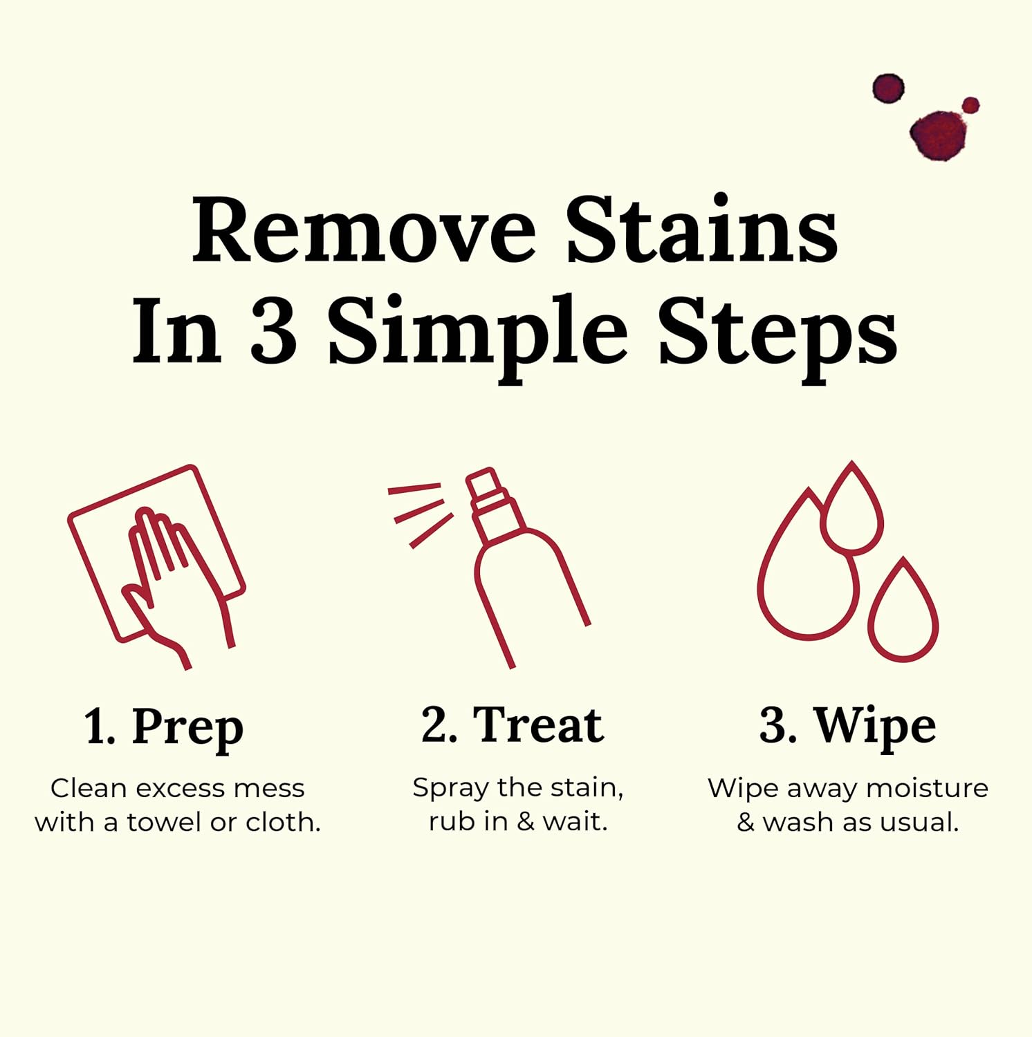 Chateau Spill Red Wine Stain Remover 4oz Bottle – The Hate Stains Co.