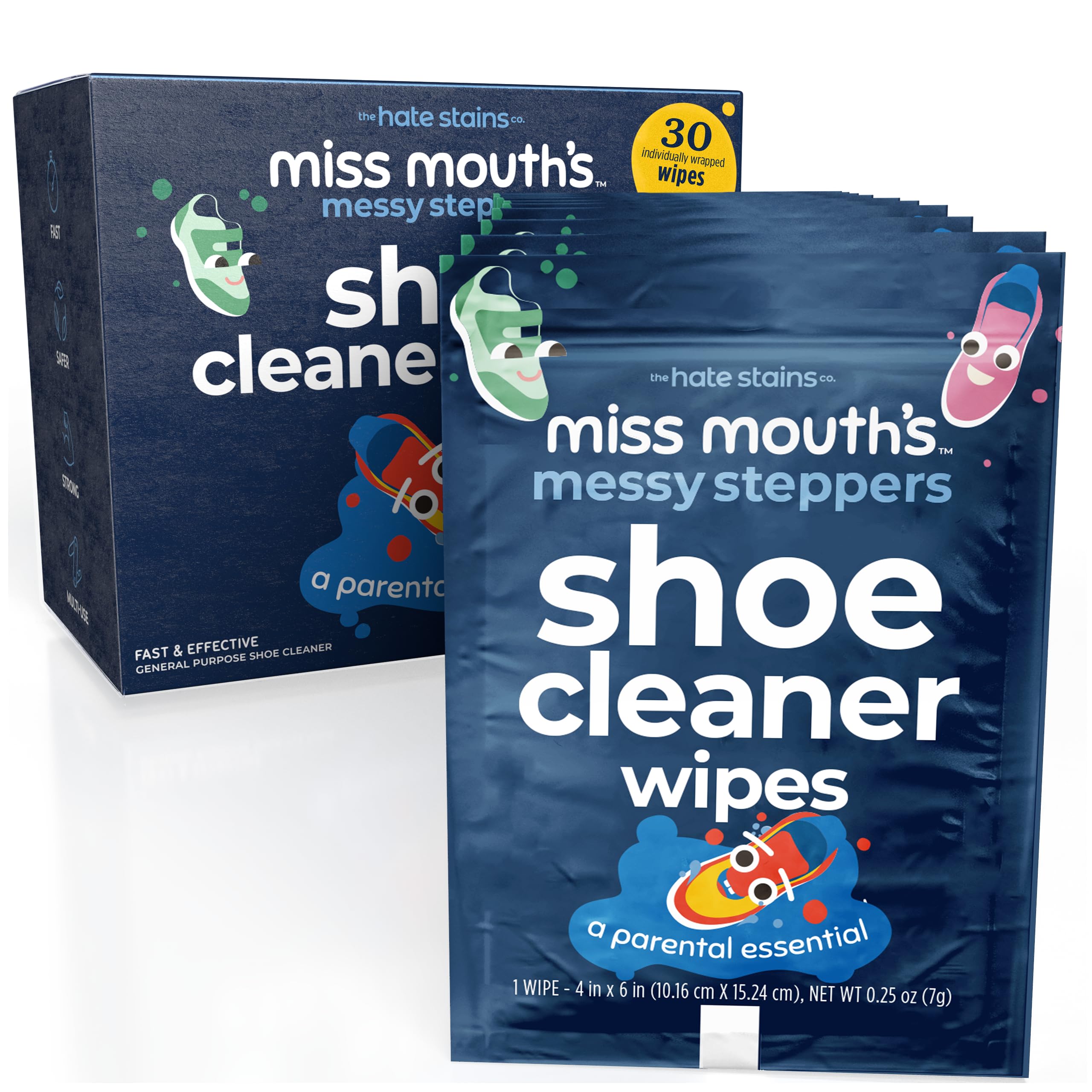 Miss Mouth's Messy Steppers Shoe Cleaner – The Hate Stains Co.